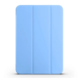 Apple iPad Mini 2021 (6.Nesil) Tablet Kılıfı Standlı Smart Cover Kapak - Mavi
