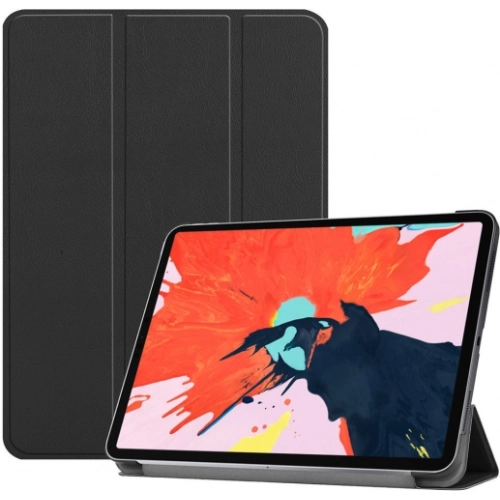 Apple iPad Pro 11 2020 Tablet Kılıfı 1-1 Standlı Smart Cover Kapak - Siyah
