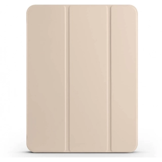 Apple iPad Pro 11 2024 Tablet Kılıfı Flip Smart Standlı Kalem Bölmeli Akıllı Kapak Smart Cover - Gold