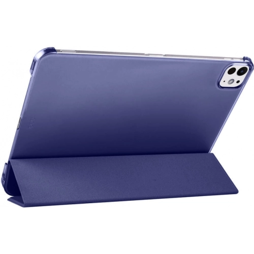 Apple iPad Pro 11 2024 Tablet Kılıfı Flip Smart Standlı Kalem Bölmeli Akıllı Kapak Smart Cover - Gold