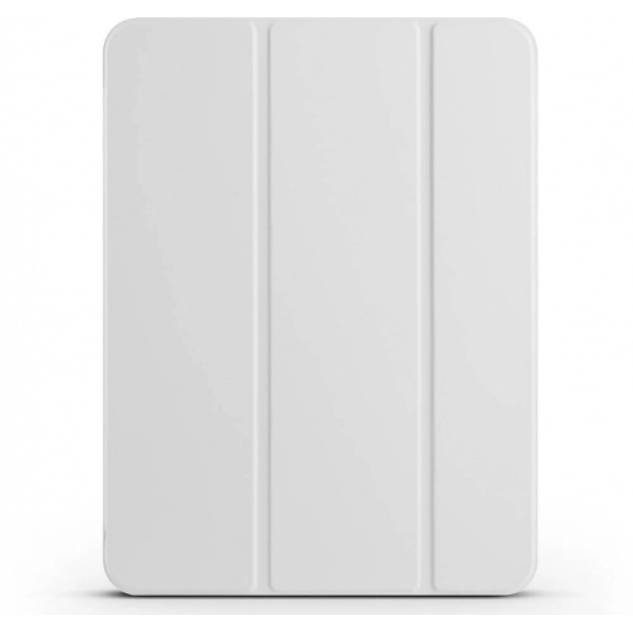 Apple iPad Pro 11 2024 Tablet Kılıfı Flip Smart Standlı Kalem Bölmeli Akıllı Kapak Smart Cover - Gri