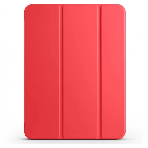 Apple iPad Pro 11 2024 Tablet Kılıfı Flip Smart Standlı Kalem Bölmeli Akıllı Kapak Smart Cover - Kırmızı