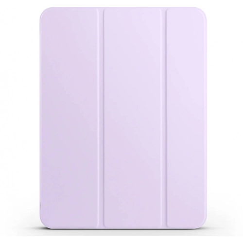 Apple iPad Pro 11 2024 Tablet Kılıfı Flip Smart Standlı Kalem Bölmeli Akıllı Kapak Smart Cover - Lila