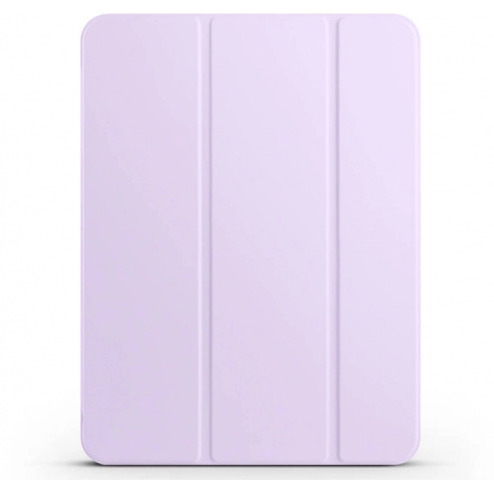 Apple iPad Pro 11 2024 Tablet Kılıfı Flip Smart Standlı Kalem Bölmeli Akıllı Kapak Smart Cover - Lila