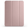 Apple iPad Pro 11 2024 Tablet Kılıfı Flip Smart Standlı Kalem Bölmeli Akıllı Kapak Smart Cover - Rose Gold