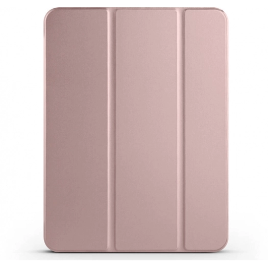 Apple iPad Pro 11 2024 Tablet Kılıfı Flip Smart Standlı Kalem Bölmeli Akıllı Kapak Smart Cover - Rose Gold