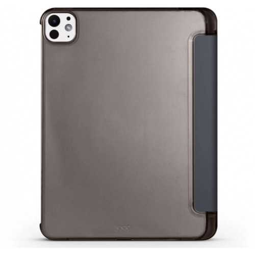 Apple iPad Pro 11 2024 Tablet Kılıfı Flip Smart Standlı Kalem Bölmeli Akıllı Kapak Smart Cover - Rose Gold