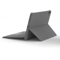 Apple iPad Pro 11 inç 2020 Klavyeli Kapak Led Işıklı Magnetik Standlı Kılıf - Gri