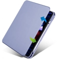 Apple iPad Pro 11 inç 2020 Tablet Kılıfı Termik Kalem Bölmeli Dönebilen Standlı Kapak - Lavanta Gri
