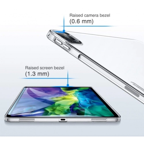 Apple iPad Pro 11 inç 2021 (3. Nesil) Şeffaf Esnek Süper Silikon