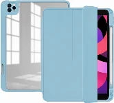 Apple iPad Pro 11 inç 2021 (3. Nesil) Tablet Kılıf Nort Smart Cover Standlı Uyku Modlu Kapak - Mavi