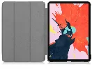 Apple iPad Pro 11 inç 2021 (3. Nesil) Tablet Kılıfı 1-1 Standlı Smart Cover Kapak - Lacivert