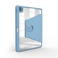 Apple iPad Pro 12.9 2021 (5. Nesil) Tablet Kılıf Zore Nayn Dönebilen Standlı Kapak - Mavi