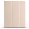 Apple iPad Pro 12.9 2021 (5. Nesil) Tablet Kılıfı Flip Smart Standlı Kalem Bölmeli Akıllı Kapak Smart Cover - Gold
