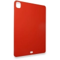 Apple iPad Pro 12.9 2022 M2 (6. Nesil) İnce Mat Esnek Silikon - Kırmızı