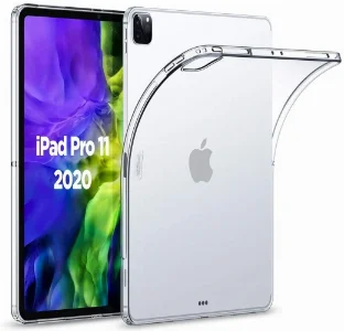 Apple iPad Pro 12.9 2022 M2 (6. Nesil) Şeffaf Esnek Süper Silikon