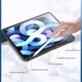 Apple iPad Pro 12.9 2022 M2 (6. Nesil) Tablet Kılıf Nort Smart Cover Standlı Uyku Modlu Kapak - Lacivert