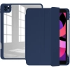 Apple iPad Pro 12.9 2022 M2 (6. Nesil) Tablet Kılıf Nort Smart Cover Standlı Uyku Modlu Kapak - Lacivert