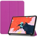 Apple iPad Pro 12.9 2022 M2 (6. Nesil) Tablet Kılıfı 1-1 Standlı Smart Cover Kapak - Mor
