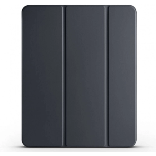 Apple iPad Pro 12.9 2022 M2 (6. Nesil) Tablet Kılıfı Flip Smart Standlı Kalem Bölmeli Akıllı Kapak Smart Cover - Gri