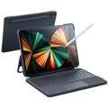 Apple iPad Pro 12.9 2022 M2 Benks KB02 Kablosuz Klavyeli Kılıf - Gri