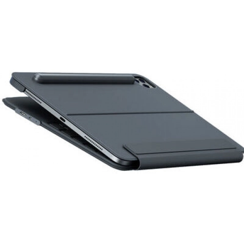 Apple iPad Pro 12.9 2022 M2 Benks KB02 Kablosuz Klavyeli Kılıf - Gri