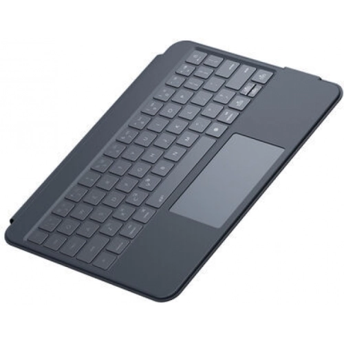 Apple iPad Pro 12.9 2022 M2 Benks KB02 Kablosuz Klavyeli Kılıf - Gri