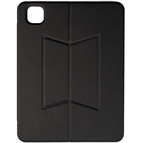 Apple iPad Pro 12.9 inç 2020 Klavyeli Kılıf Zore Border Keyboard Bluetooh Bağlantılı Standlı Tablet Kılıfı - Siyah