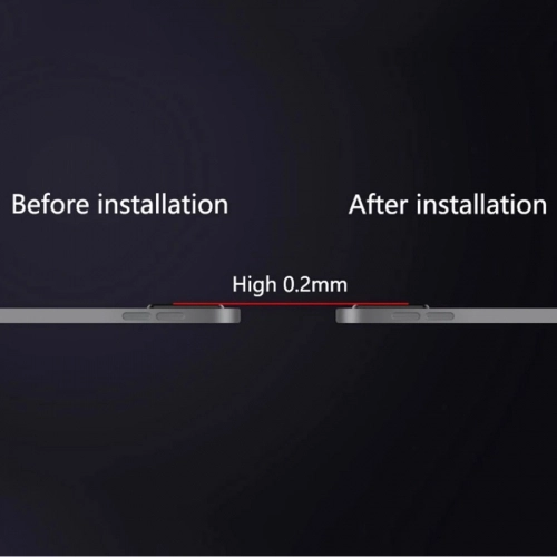Apple iPad Pro 12.9 inç 2020 Nano Kamera Lens Koruma Camı