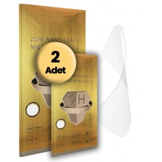 Apple iPhone 11 Ekran Koruyucu Gold Nano Esnek 2li Paket - Şeffaf