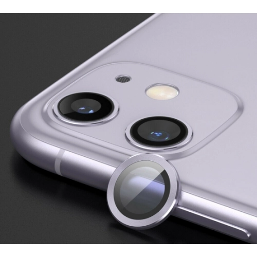 Apple iPhone 11 Kamera Lens Koruyucu CL-02 - Lila