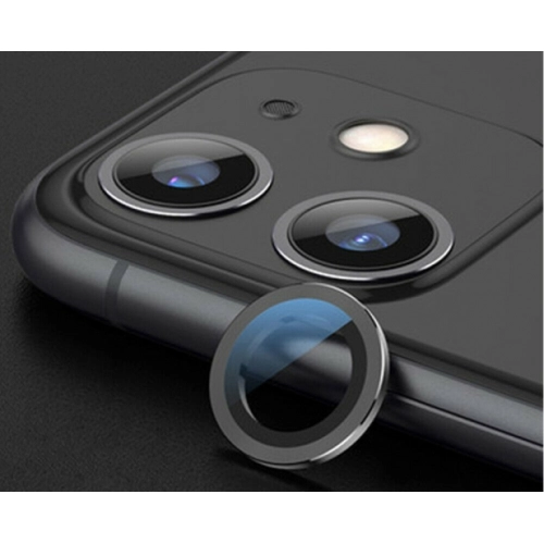 Apple iPhone 11 Kamera Lens Koruyucu CL-02 - Siyah