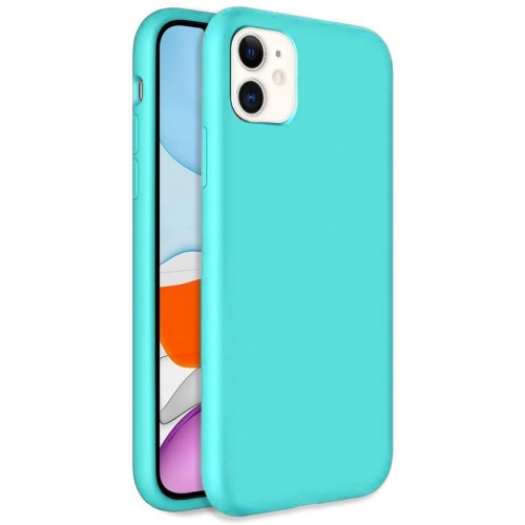 Apple iPhone 11 Kılıf İçi Kadife Mat Yüzey LSR Serisi Kapak - Turkuaz