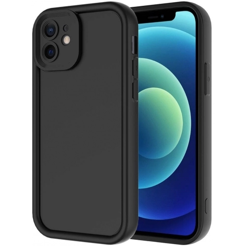 Apple iPhone 11 ile Uyumlu Kılıf Kamera Korumalı Silikon Ananas Kapak - Siyah