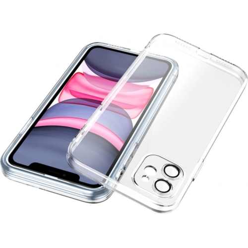 Apple iPhone 11 Kılıf Kamera Lens Korumalı Esnek Şeffaf Fizy Kapak
