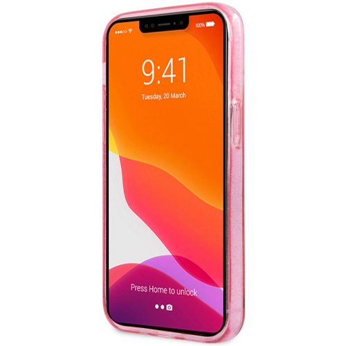 Apple iPhone 11 Kılıf Karl Lagerfeld Transparan Karl Head Dizayn Kapak - Pembe