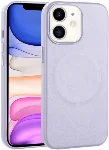 Apple iPhone 11 Kılıf PU Deri Magsafe Wireless Şarj Özellikli Derix Kapak - Lila