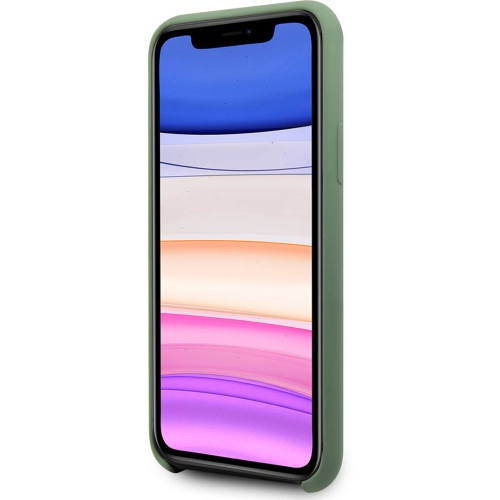 Apple iPhone 11 Kılıf U.S. POLO ASSN. Silikon Büyük Logo Dizayn Kapak - Siyah