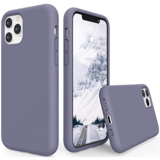 Apple iPhone 11 Pro Kılıf İçi Kadife Mat Yüzey LSR Serisi Kapak - Mor