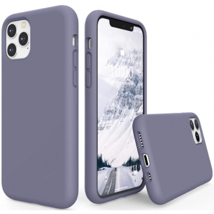 Apple iPhone 11 Pro Kılıf İçi Kadife Mat Yüzey LSR Serisi Kapak - Mor