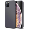 Apple iPhone 11 Pro Kılıf İnce Soft Mat Renkli Esnek Silikon Kapak - Siyah