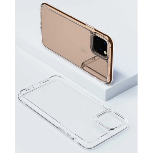 Apple iPhone 11 Pro Max Kılıf Benks Magic Crystal Clear Glass Case - Şeffaf