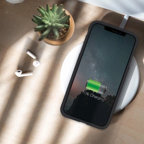 Apple iPhone 11 Pro Max Kılıf İçi Kadife Mat Yüzey LSR Serisi Kapak - Siyah