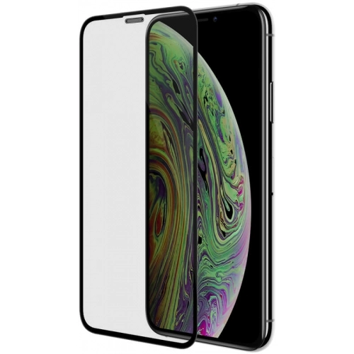 Apple iPhone 11 Pro Max Seramik Tam Kaplayan Mat Ekran Koruyucu - Siyah