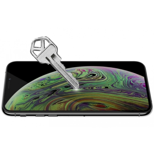 Apple iPhone 11 Pro Max Seramik Tam Kaplayan Mat Ekran Koruyucu - Siyah