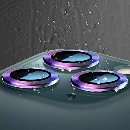 Apple iPhone 12 (6.1) Kamera Lens Koruyucu CL-02 - Renkli