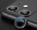 Apple iPhone 12 (6.1) Kamera Lens Koruyucu CL-02 - Siyah