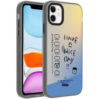 Apple iPhone 12 (6.1) Kılıf Desenli Zore Dragon Sert Kapak - Have