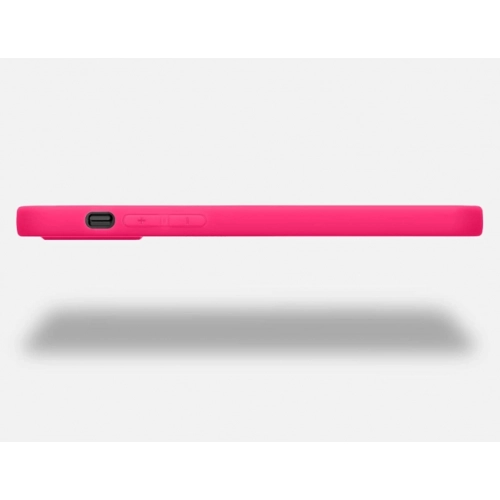 Apple iPhone 12 (6.1) Kılıf İnce Soft Mat Renkli Esnek Silikon Kapak - Rose Gold