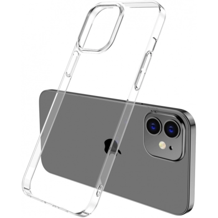 Apple iPhone 12 (6.1) Kılıf Şeffaf Kaliteli Lux Vonn Kapak 